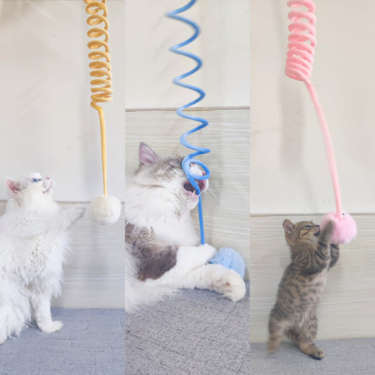 Interactive Plush Cat Toy for Active and Happy Cats