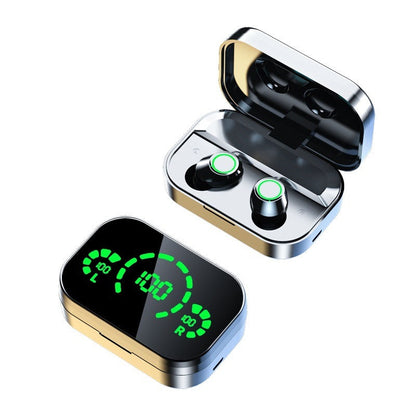 Upgraded LED Soft Light Display Bluetooth Earphones