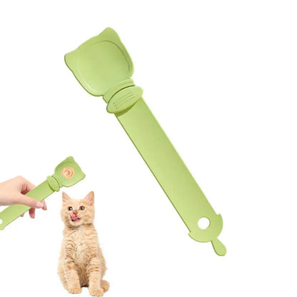 Cat Treat Spoon for Easy Squeezing and Serving