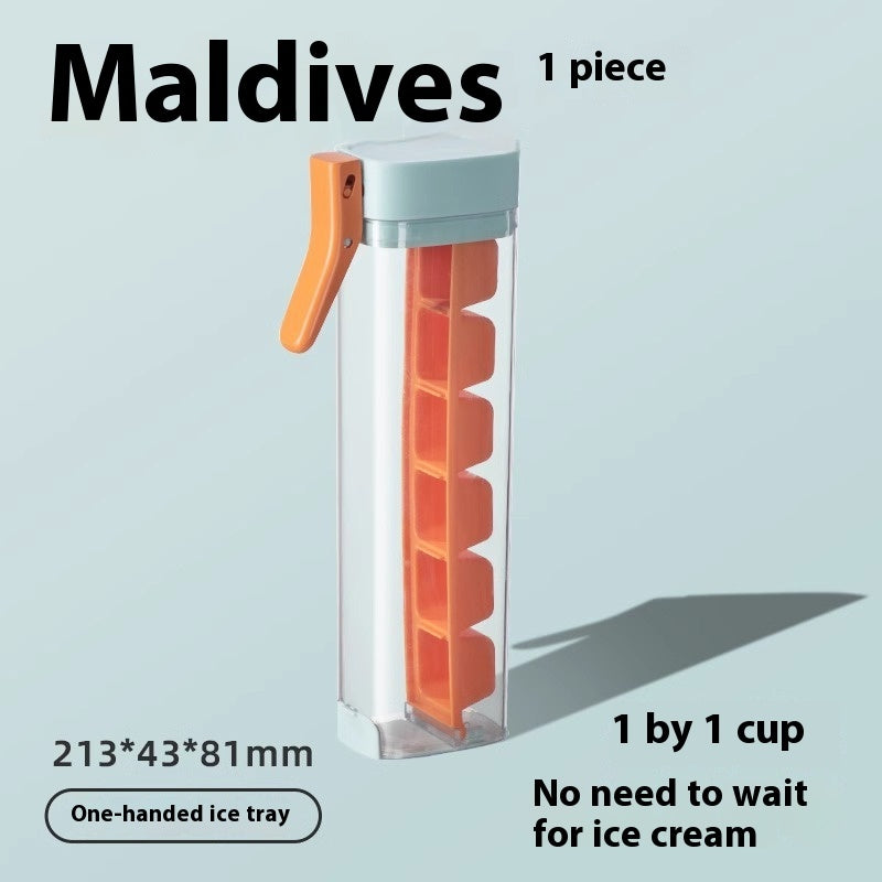 Maldives Color Ice tray with storage box