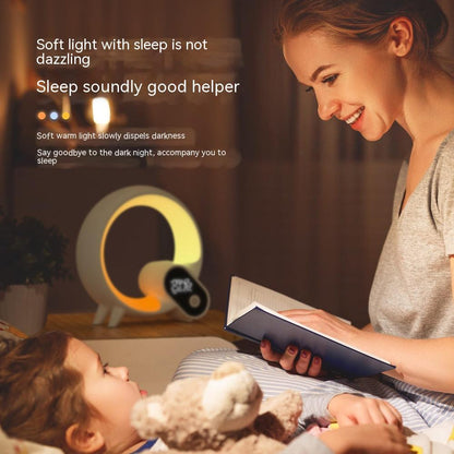 Q Light - Sunrise Clock, Bluetooth Speaker & Mood Lamp