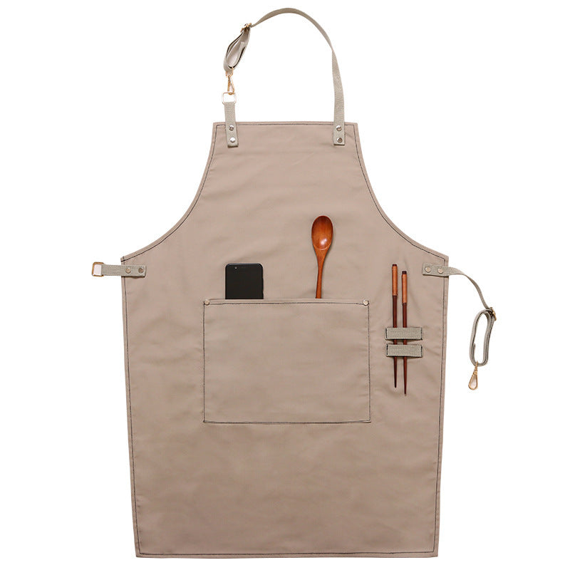 Unisex Canvas Aprons for Cooking