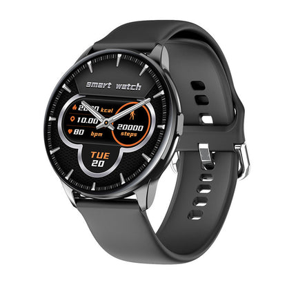 IPS Screen Smart Watch with Touch Operation & Silicone Strap