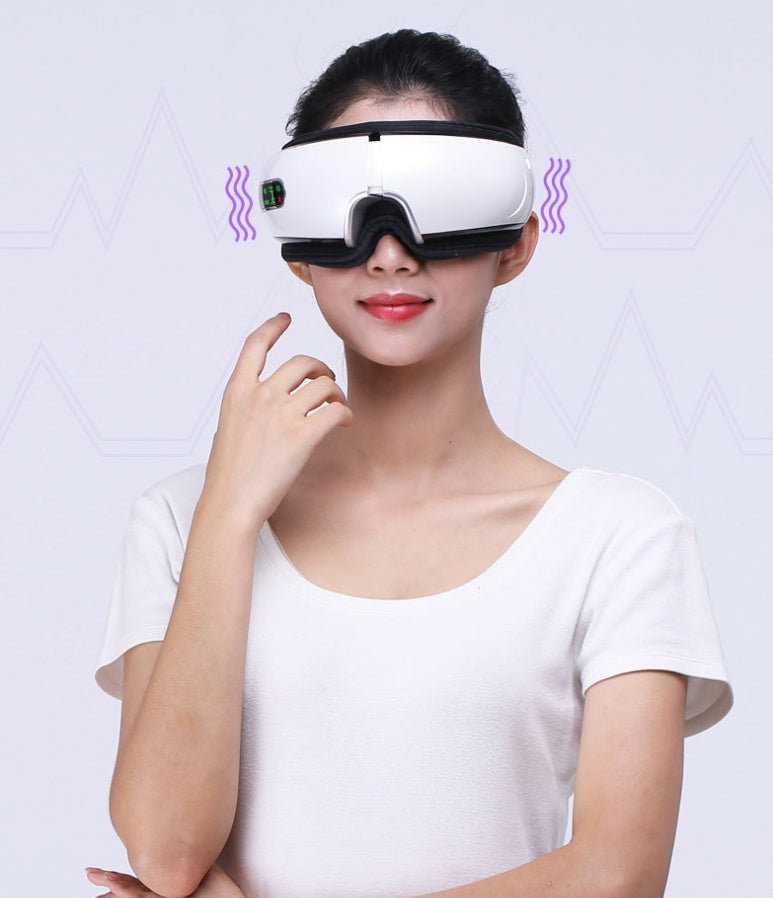 Smart Eye Massager with USB Charging and Hot Compress