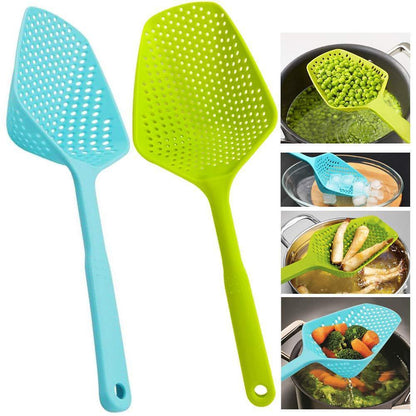 Nylon Strainer, Scoop & Colander in One