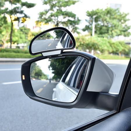 Car Blind Spot Mirror | Adjustable 360-degree Lens for Safety Driving