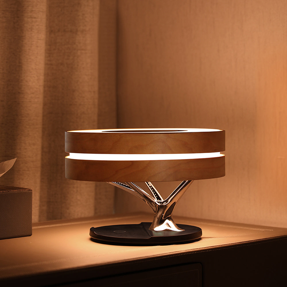 Maple LZ-S2020 Wireless Charging Lamp with Bluetooth Speaker