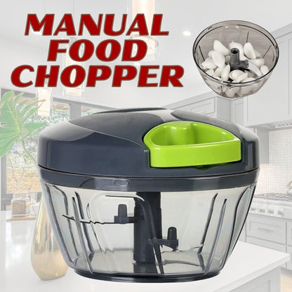 Manual Food Chopper Vegetable Cutter