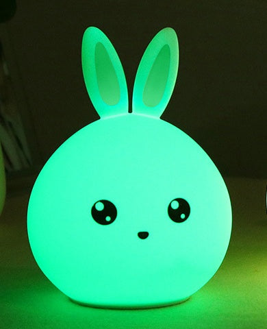 Cute Colorful Silicone Lamp - USB Night Light for Kids