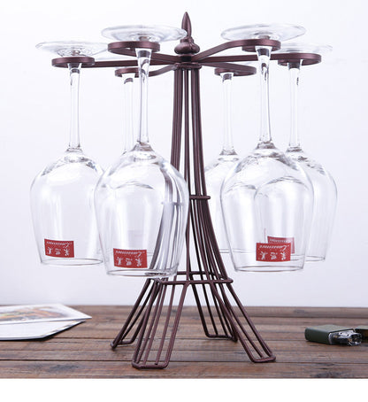 Iron Wine Glass Rack