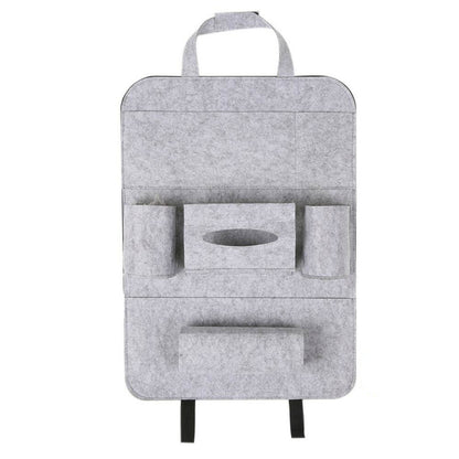 Multi-Pocket Felt Car Backseat Organizer