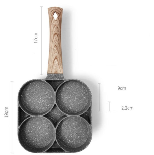 Four Hole Omelette Non-stick Pan
