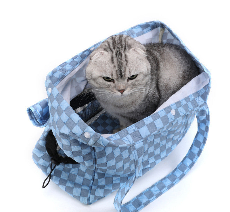 Bubble Composite Cloth Pet Bag  - Soft Medium Capacity