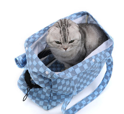 Bubble Composite Cloth Pet Bag  - Soft Medium Capacity