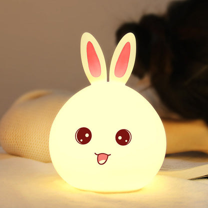 Cute Colorful Silicone Lamp - USB Night Light for Kids