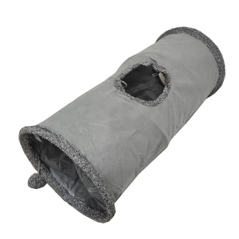 High-Quality Cat Play Tunnel Toy - Collapsible & Durable