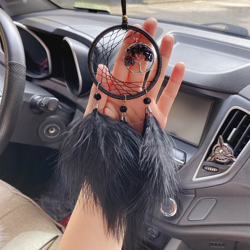 Feather Dream Catcher Car Pendant Decorative Hanging Decoration