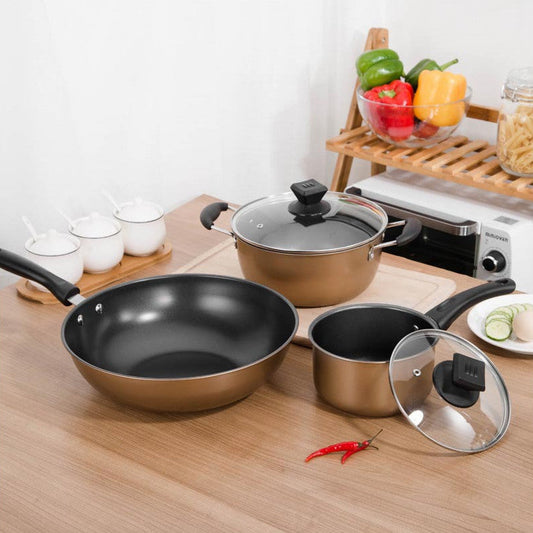 Luxury Non-Stick Cast Iron Cookware Set