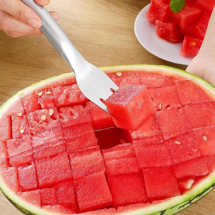 2 In 1 Watermelon Fork Slicer