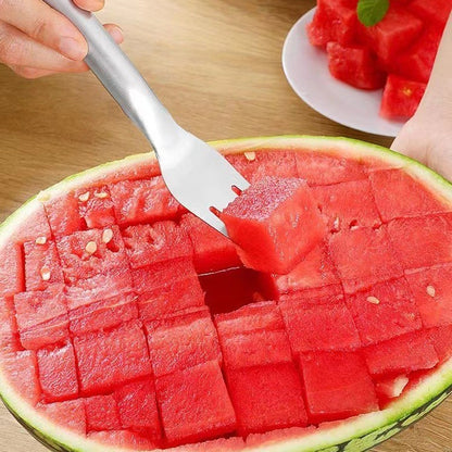 2 In 1 Watermelon Fork Slicer