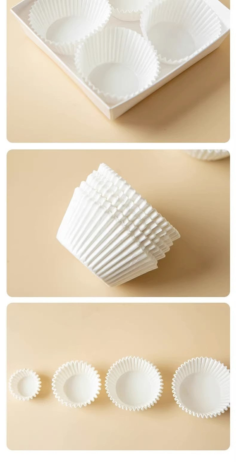 Food Grade Disposable Oil Paper Cupcake Baking Cups