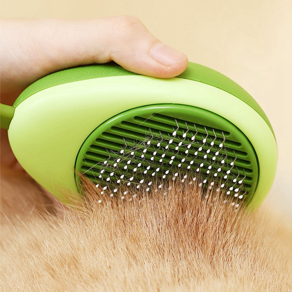 Avocado-Shaped Cat & Dog Brush