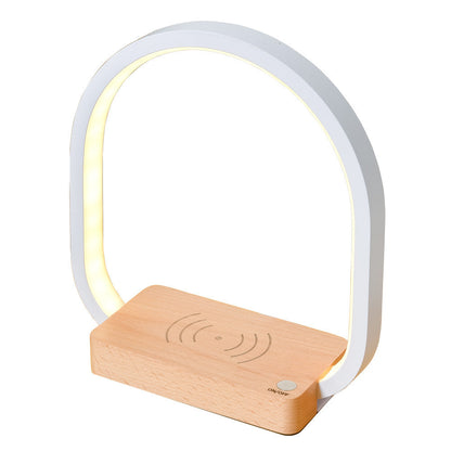 Multifunctional European Style Wireless Charging Desk Lamp for Home