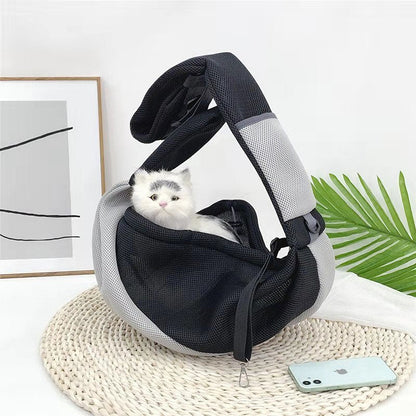 Adjustable Pet Backpack for Single or Double Shoulder Use