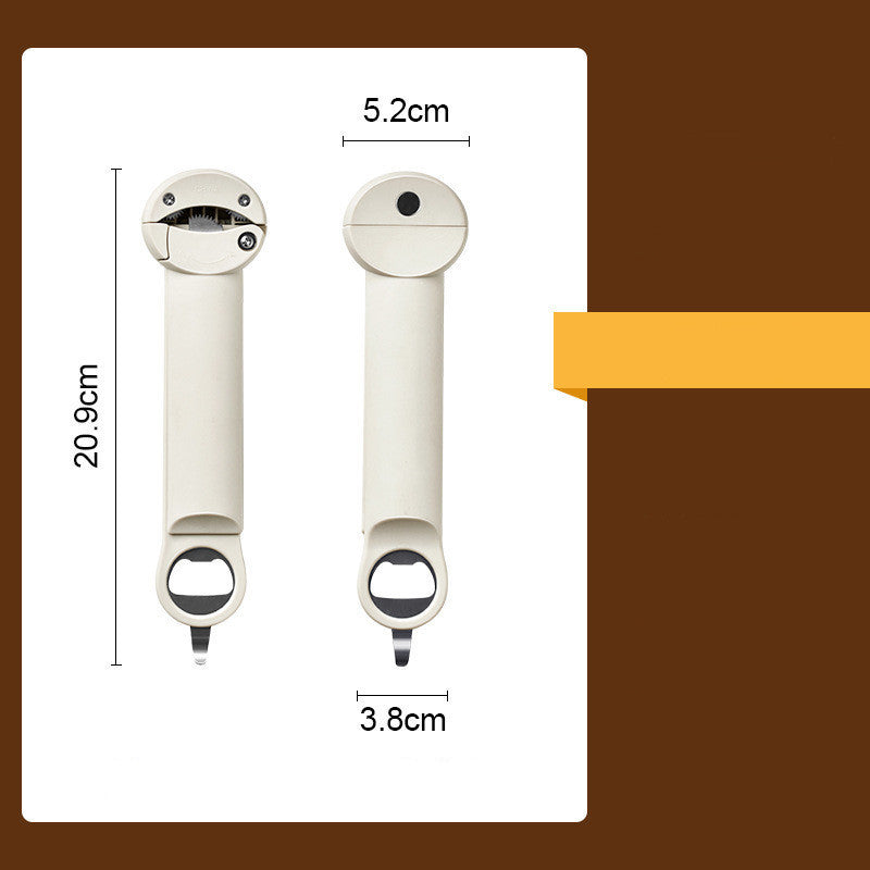 Multifunctional 3-in-1 Adjustable Cap Screwer