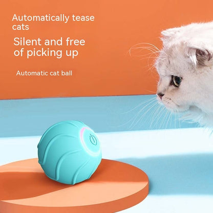 Smart USB Rolling Ball: Interactive Toy for Cats