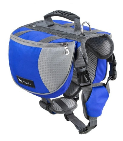 Outdoor Pet Harness with Integrated Backpack