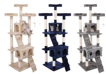 Luxury Multi-Layer Cat Climbing Frame - Ideal Toy