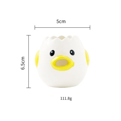 Cute Chicken Ceramic Egg Yolk Separator