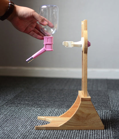 Bamboo and Oak Holder with 3 Color Options | 300ml Water Capacity