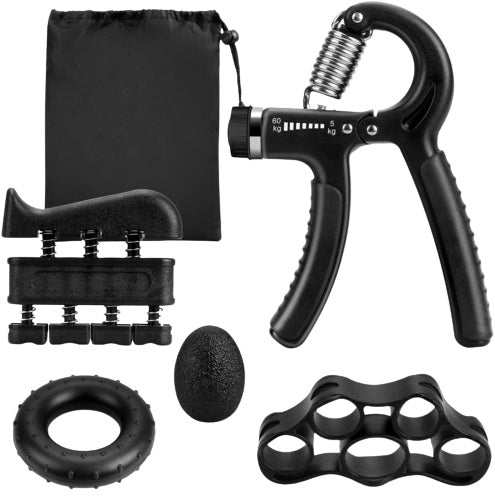 Adjustable Black Hand Grips for Rock Climbers & Athletes