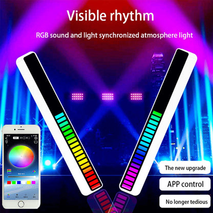 RGB Sound Control Rhythm Music Light with Microphone | 32 Lamp Beads