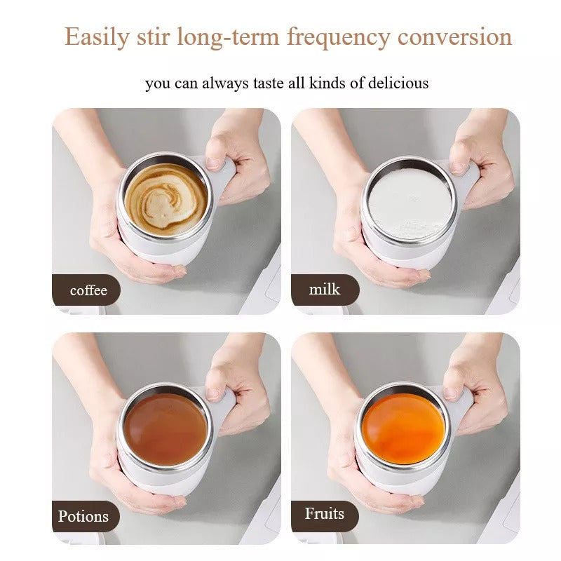 Automatic Magnetic Stirring Coffee Mug