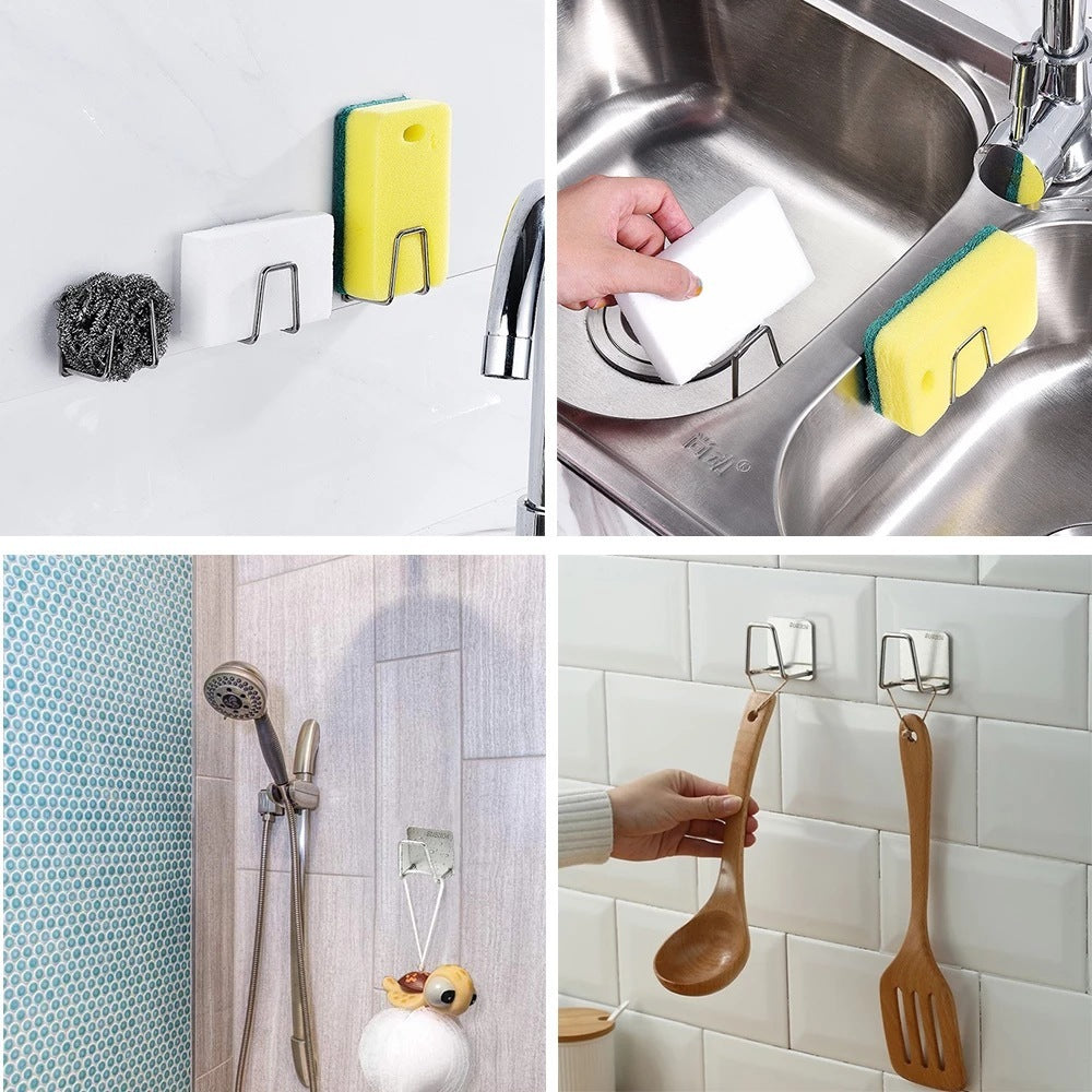 Stainless Steel Sink Sponge Drain Drying Rack