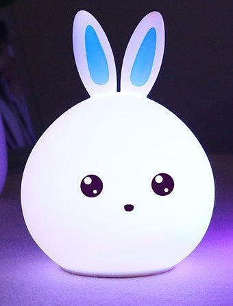 Cute Colorful Silicone Lamp - USB Night Light for Kids