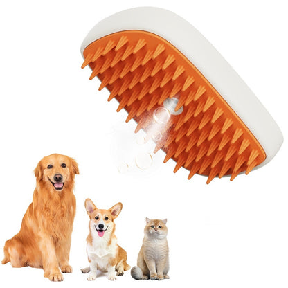 USB Rechargeable Pet Steam Brush