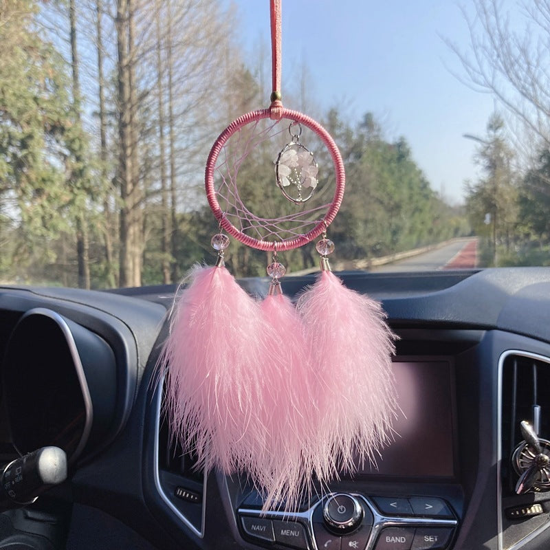 Feather Dream Catcher Car Pendant Decorative Hanging Decoration