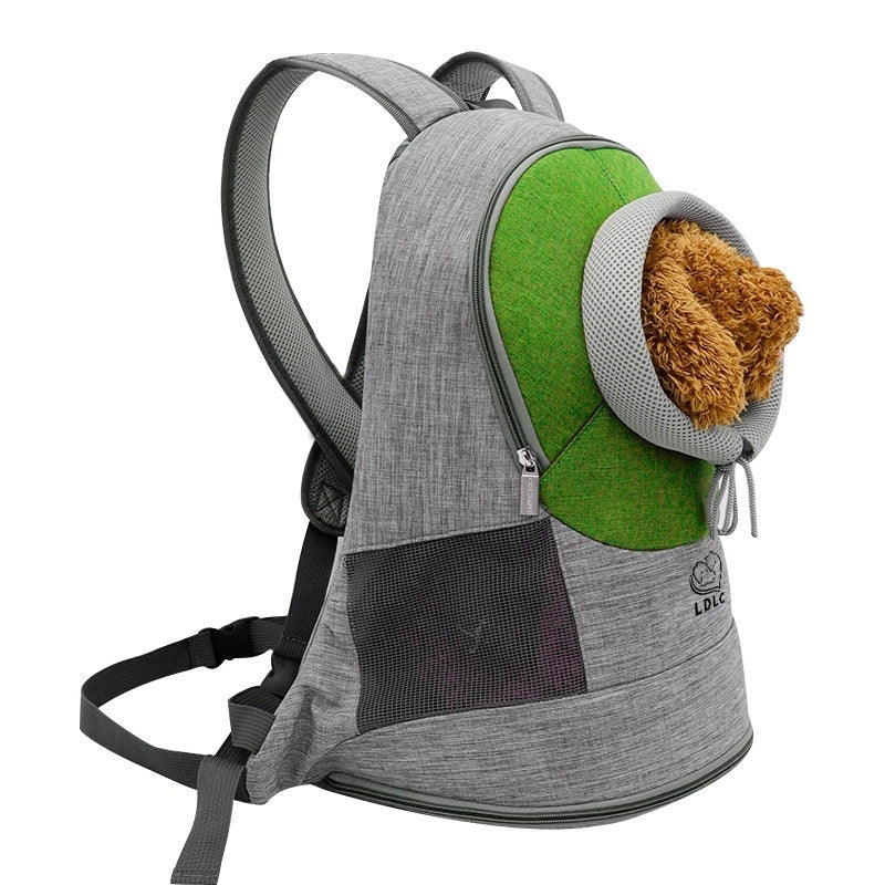 Breathable Shoulder Pet Bag: Portable Dog & Cat Backpack