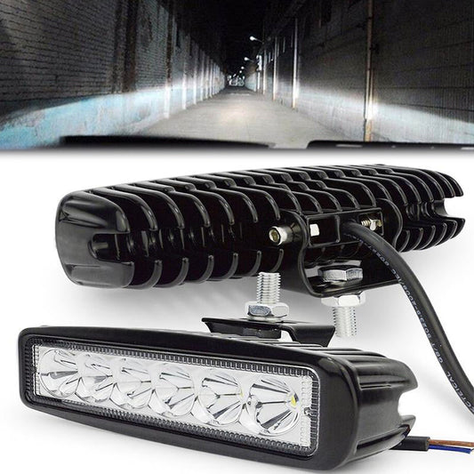 High Power 18W LED Spotlight for Automobile - White Light