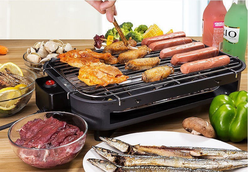 Electric BBQ Oven with Temperature Control