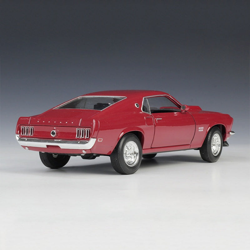 1969 Ford Mustang Boss 429 Simulation Metal classic car Model