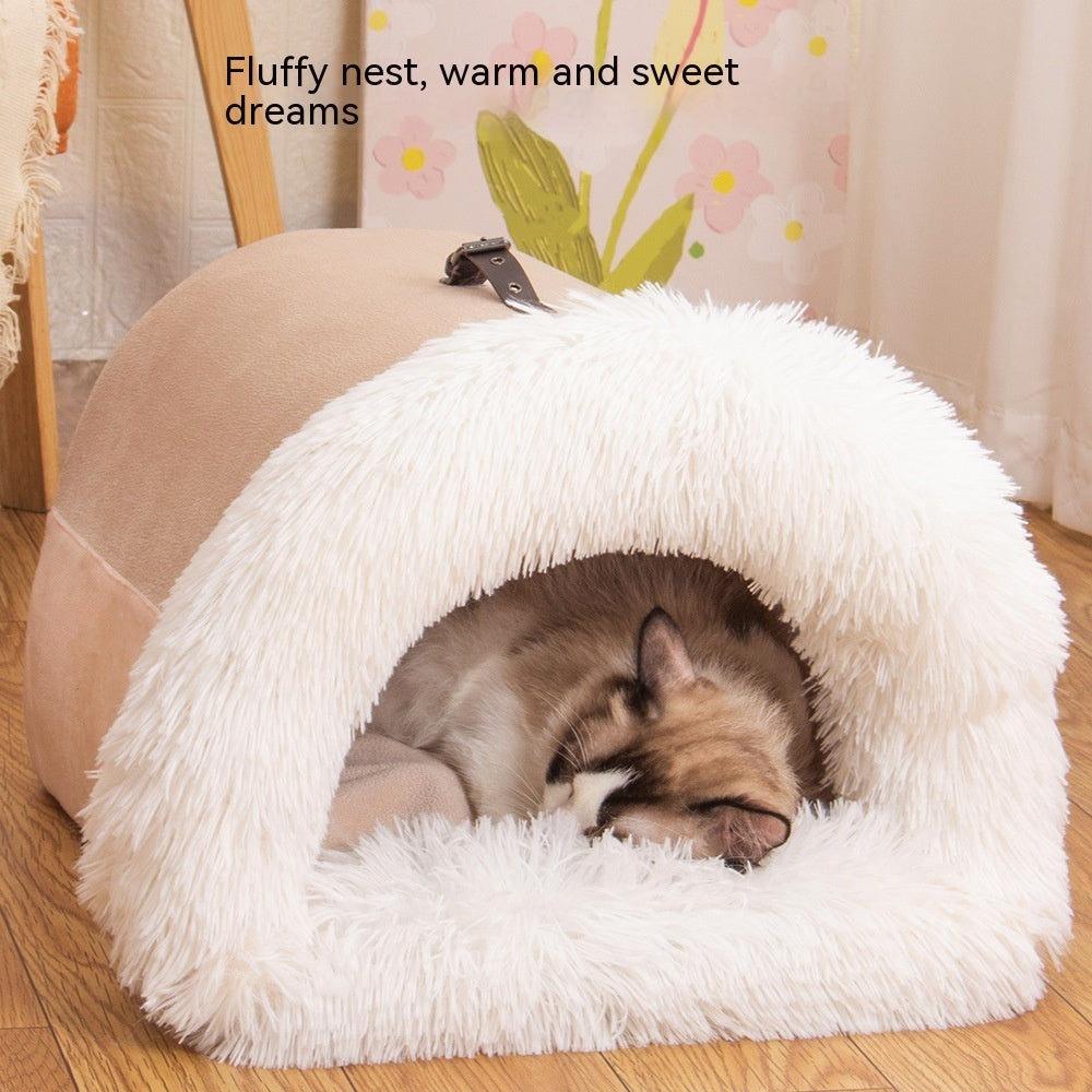 New Splice Portable Warm Pet Nest for Autumn and Winter