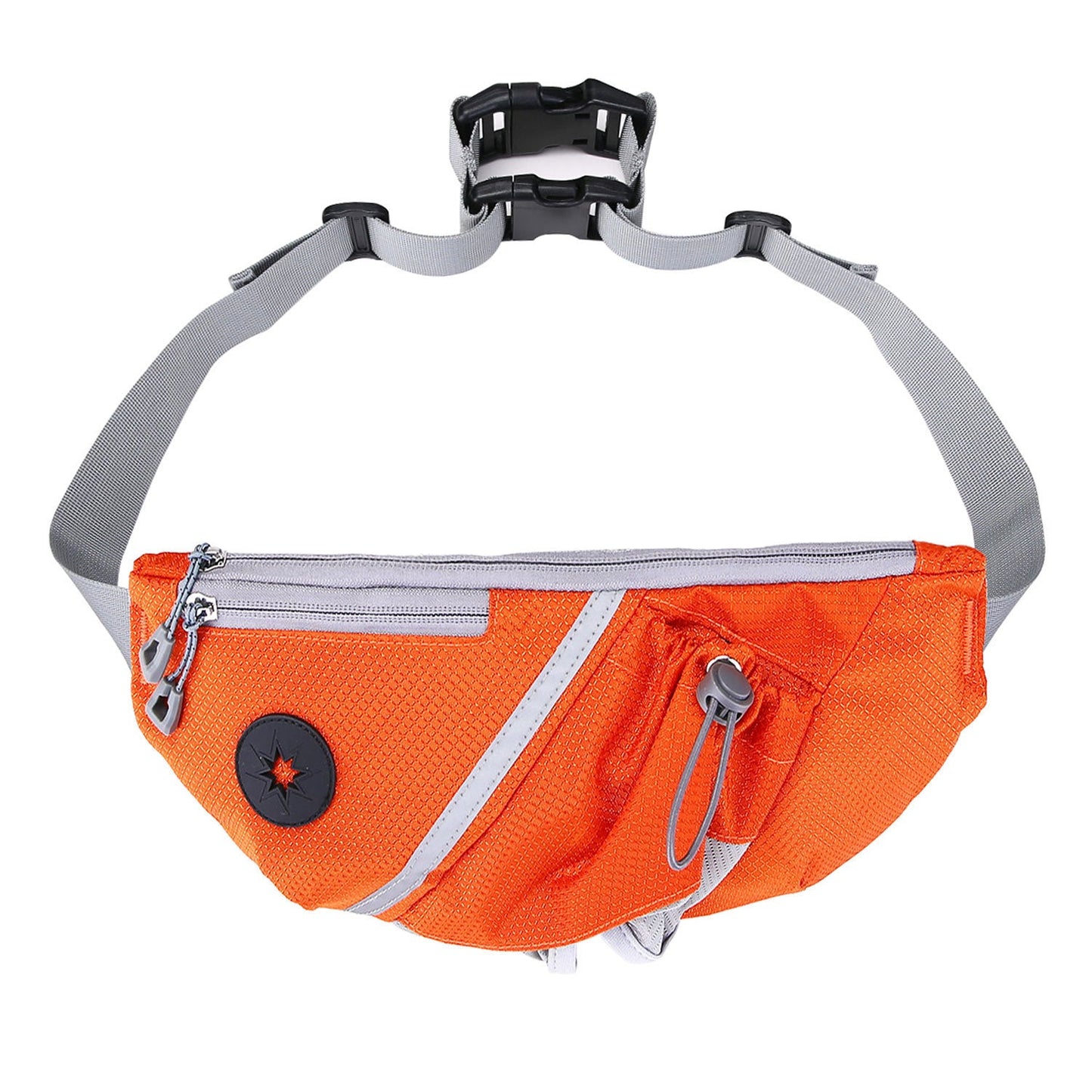 Double Buckle Waist Bag for Pet Owners