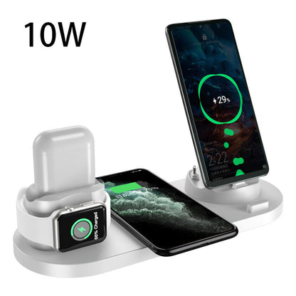 6-in-1 Wireless Fast Charging Dock for iPhone and Watch