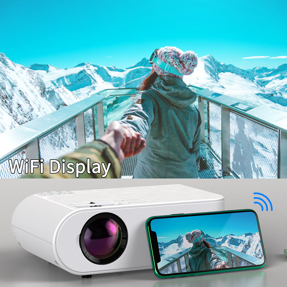 Salange P62 Mini Projector: Portable Full HD for Outdoor Movies