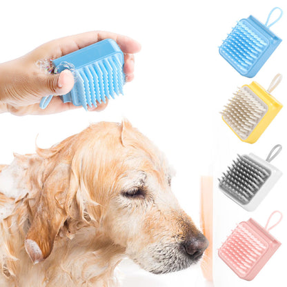 Pet Bath Massage Brush for Gentle Grooming and Relaxing Massage